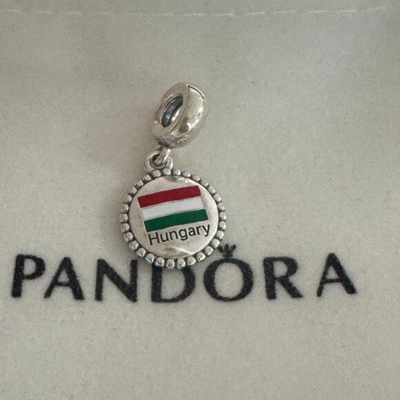 Pandora Jewelry - Pandora Hungary Flag Exclusive Charm Pendant